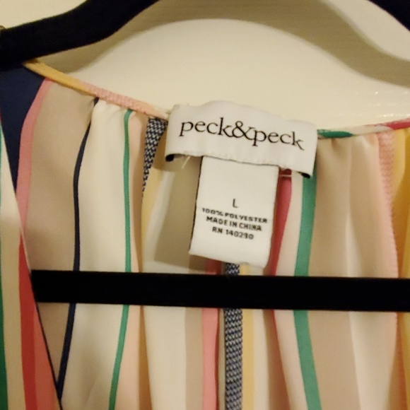 PECK&PECK HIGH LOW SHIRT - Picture 3 of 3